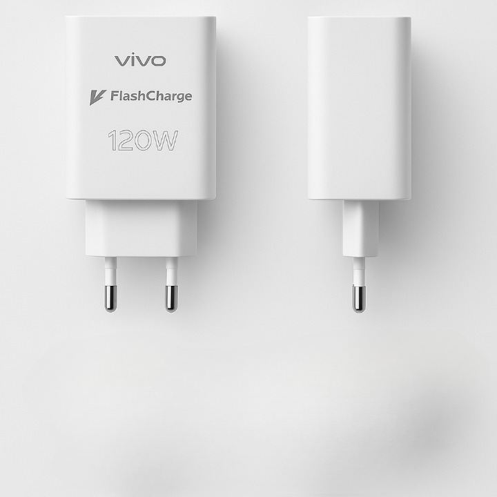 Vivo 120W Flash Charging USB Port Adapter – Fast Charger