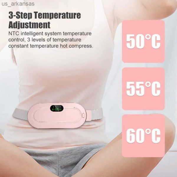 Heating Pad women Period Pain Cramp Relief Belt