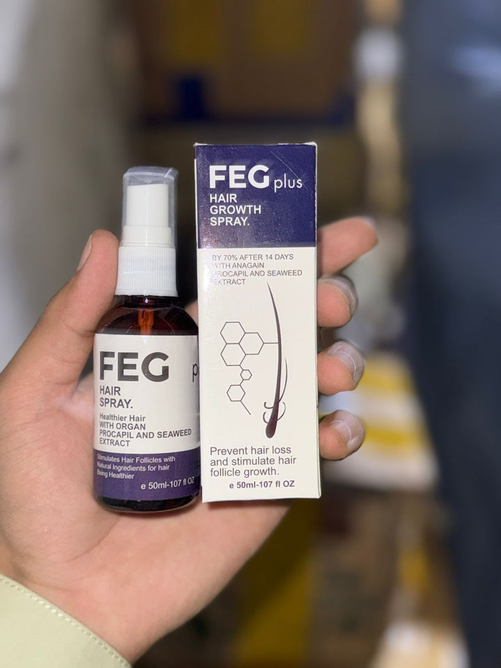 FEG PLUS Hair & Beard Regrowth Spray 50ml