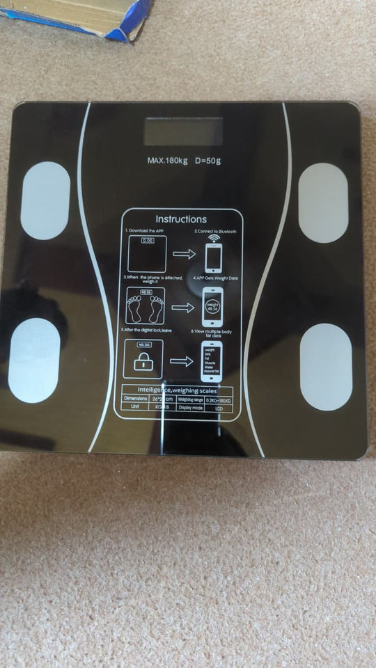 Smart Wireless Bluetooth Digital Weight Scale 180 kg