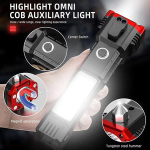 High-power Led Torch Light Rechargeable Flashligh