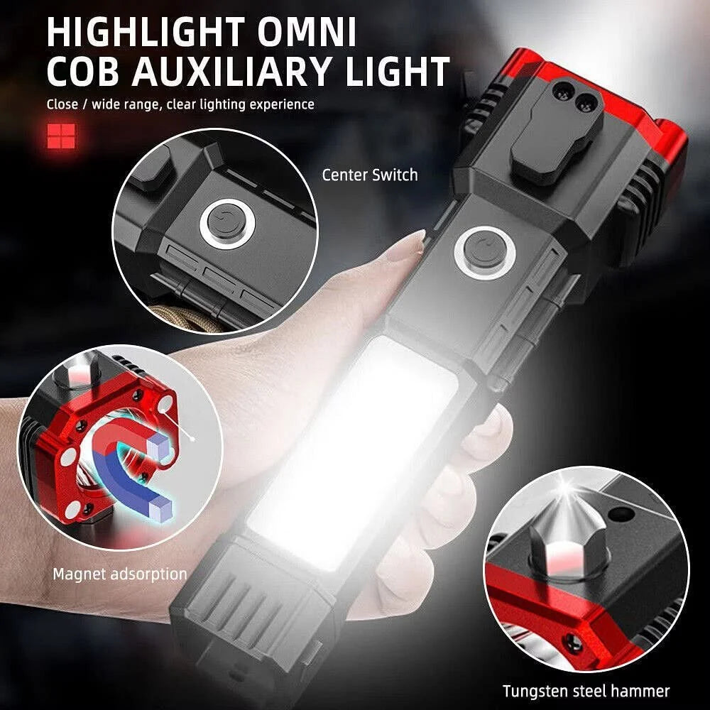 High-power Led Torch Light Rechargeable Flashligh